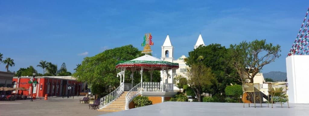 The rotunda in the plaza of San Jose Del Cabo